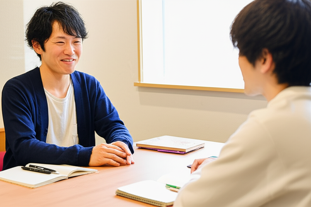 通所ペースを一緒に設計