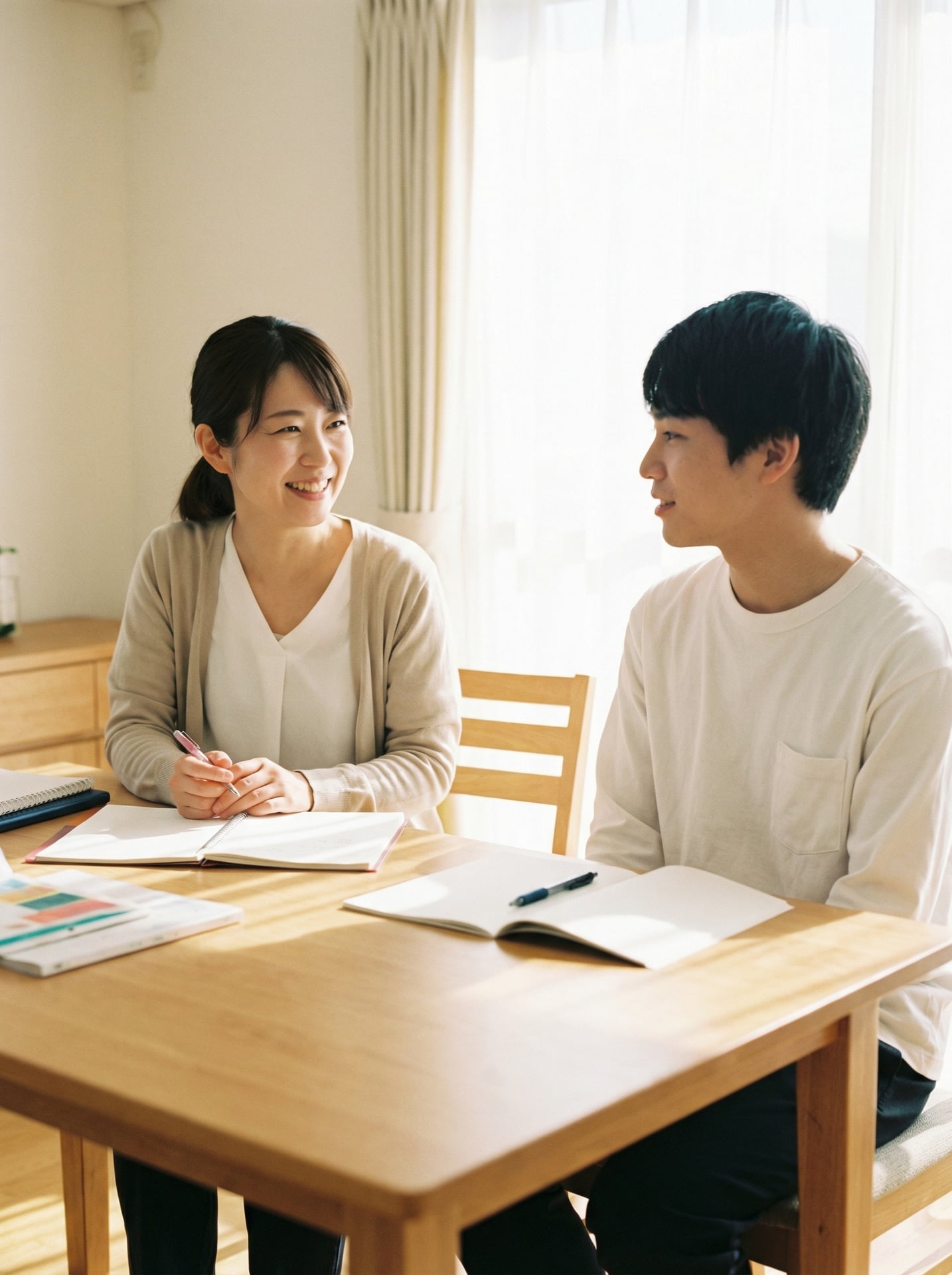 支援員との面談
